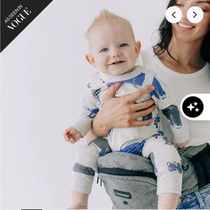 Tushbaby grey Hip Carrier
